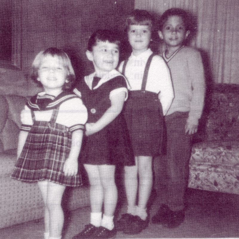 Jay, Jan, Jayne and Jody, 1962